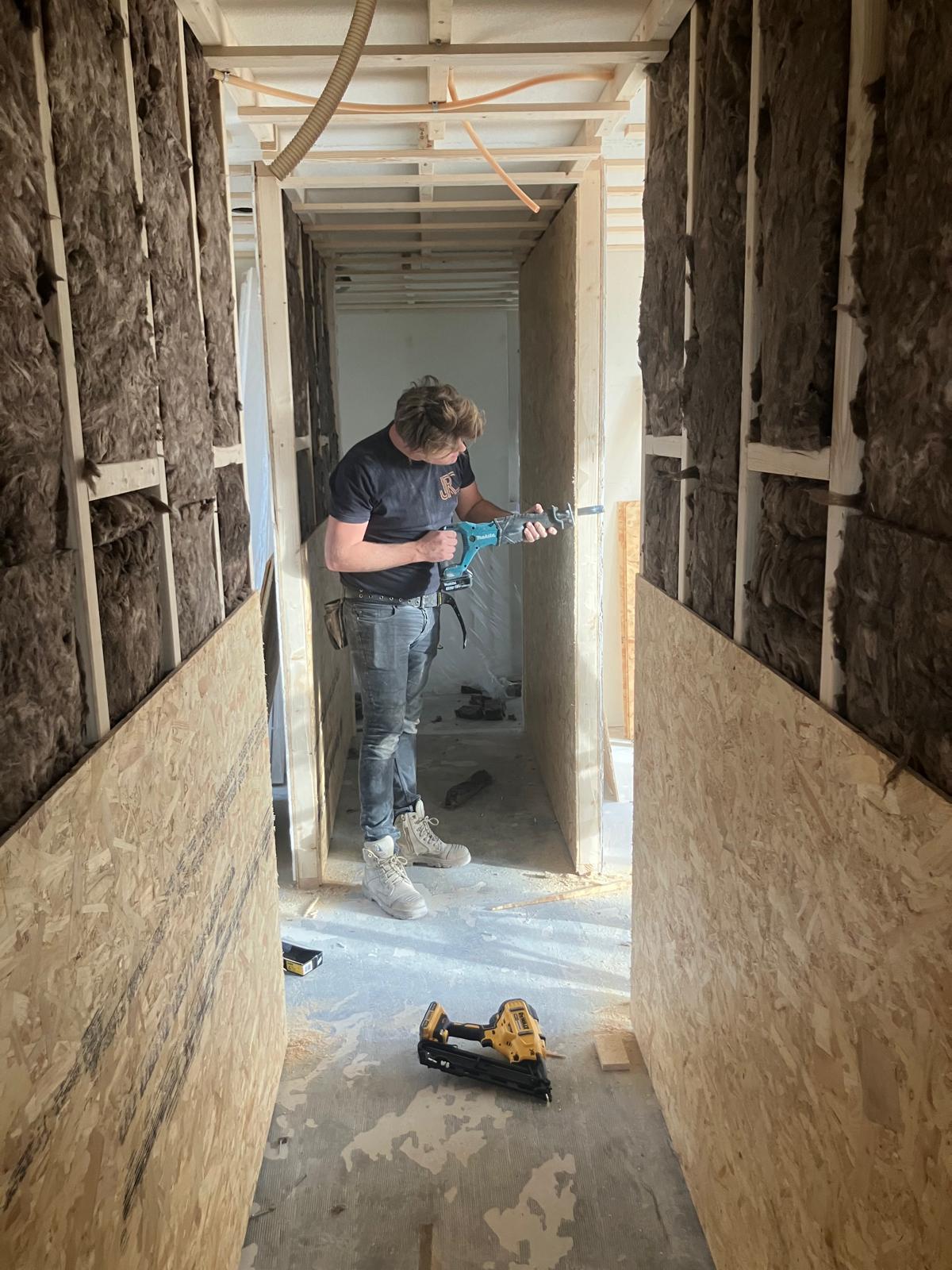 Voorzetwand JRC Afbouw