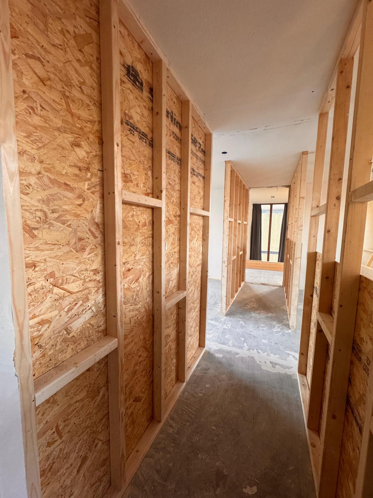 Voorzetwand JRC Afbouw